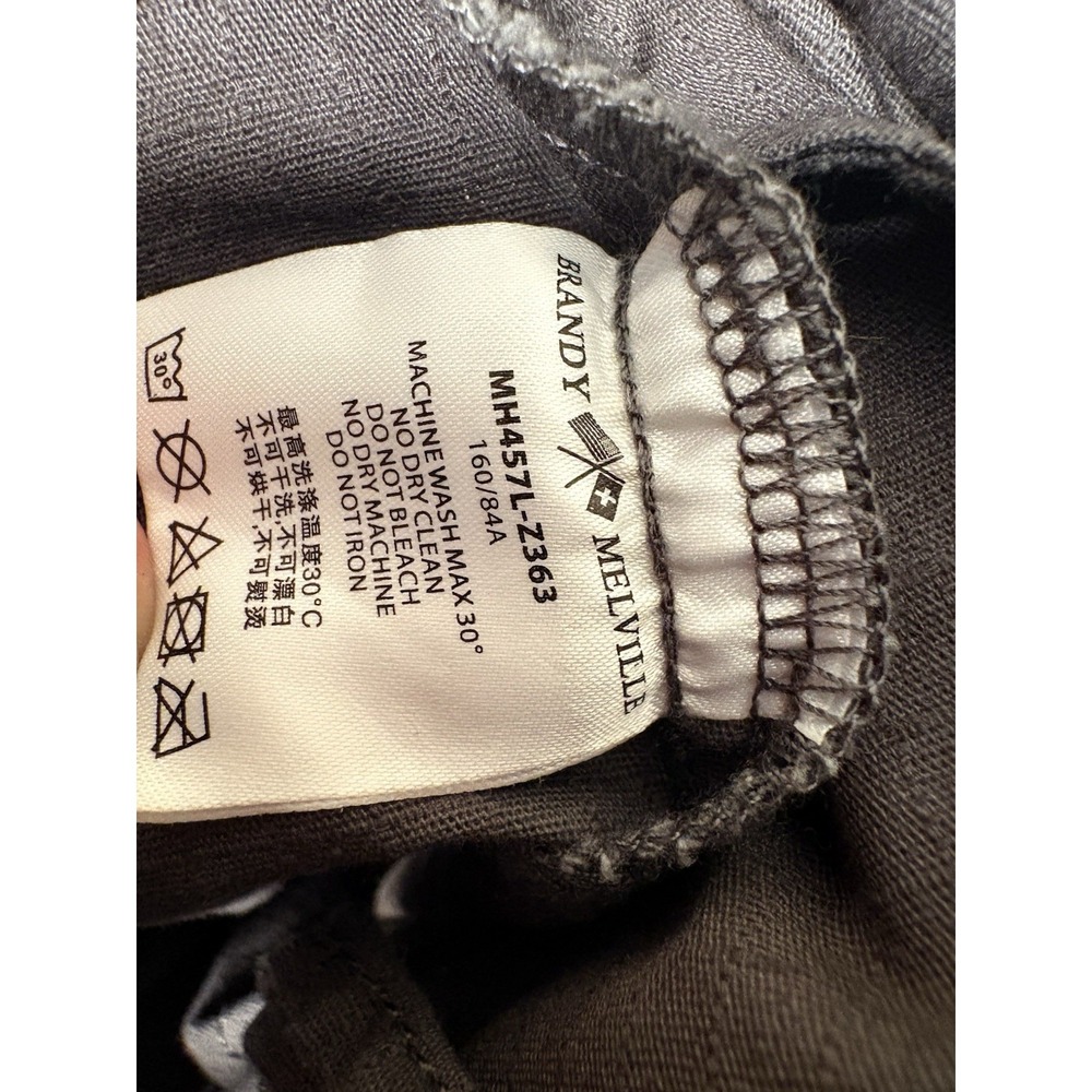 Brandy Melville Cargo Midi Skirt Gray Utility Pocket Y2K Grunge Streetwear S? - Picture 3 of 5